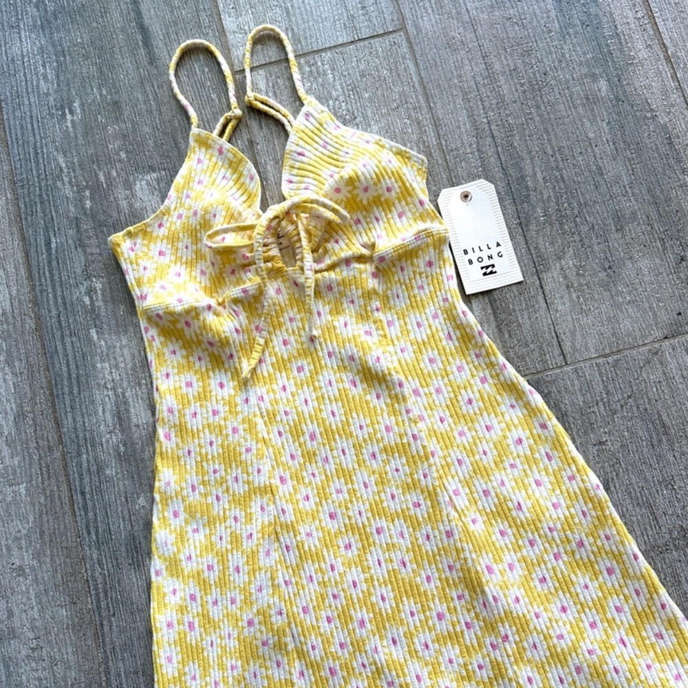 🔥🔥BILLABONG - SUNNY GARDEN RIB KNIT DRESS🔥🔥 - Picture 4 of 8